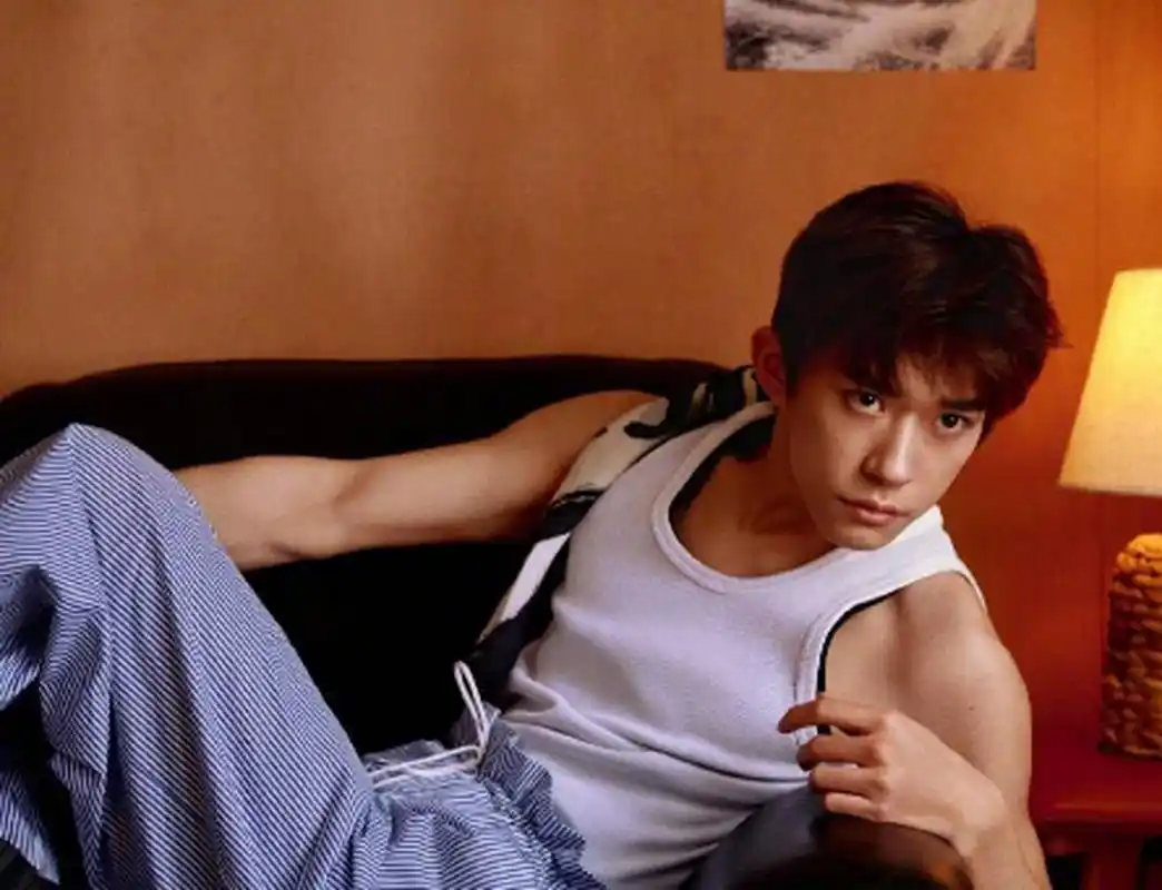 易烊千玺封面大片释出 穿背心戴眼镜复古文艺 易烊千玺,出生于湖南