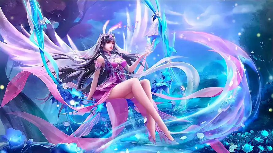 斗罗大陆小舞新造型图片壁纸ps