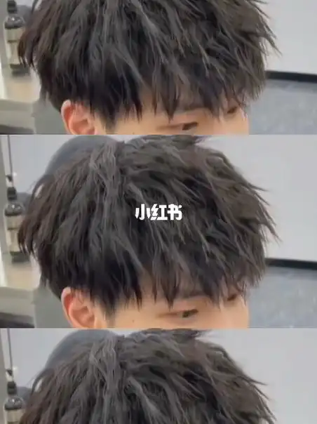 男士染发珠海剪发珠海发型设计蓬松纹理线条感简约而不失帅气型男发整