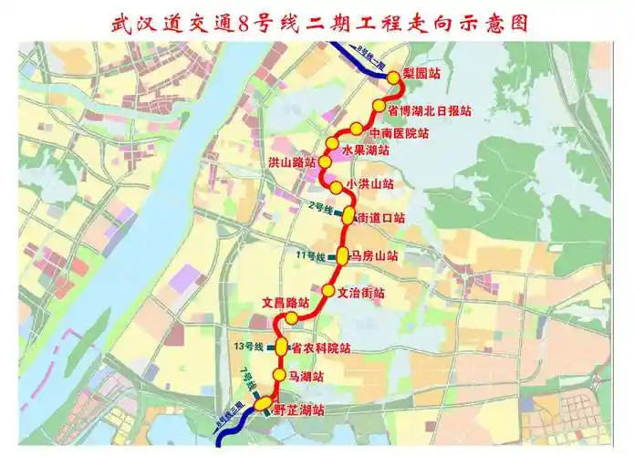 线路的整体设计理念是"沿流溯源,灵动地铁",借助流动的湖水,来描绘