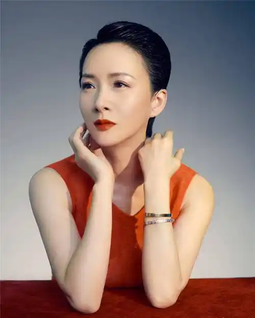 50岁演员谢兰曝永居美国,低调回国变化太大,脸不对称油光满面_网友