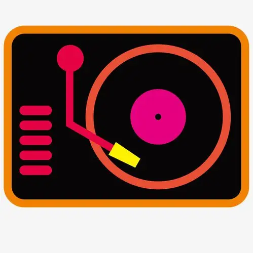 写实风格唱片机icon