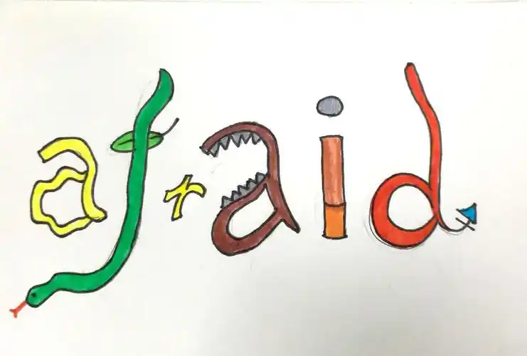 记录锦外7 8班象形单词创意巧思