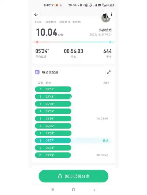 [氛围感r]感谢好朋友给的"鸡血"卷死我就对了67往530配速冲虽然没到