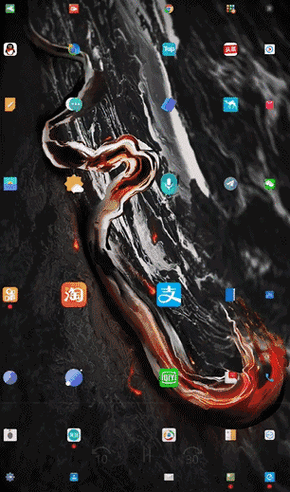 然后点击设定选择,设定锁屏壁纸就可以了苹果手机自定义动态壁纸设置