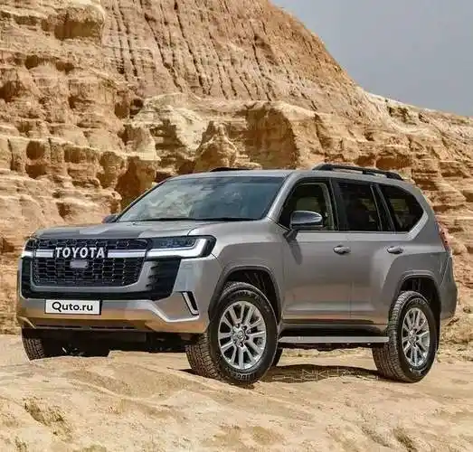 【e汽车】预计于2022年8月发布,外媒绘制全新丰田普拉多效果图