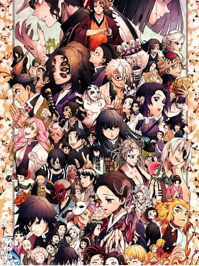 鬼灭之刃全家福#二次元 #动漫  - 抖音