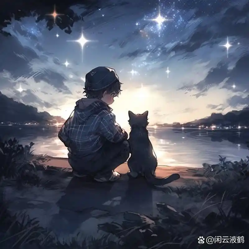 男生头像78星空下寻找内心的平静与安宁 演唱会上唱到那句 "如果你