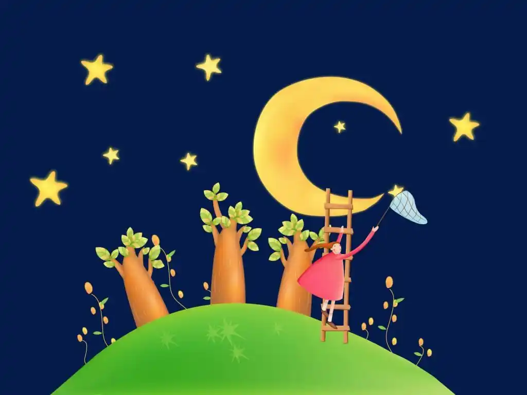 梦幻童话摘星星