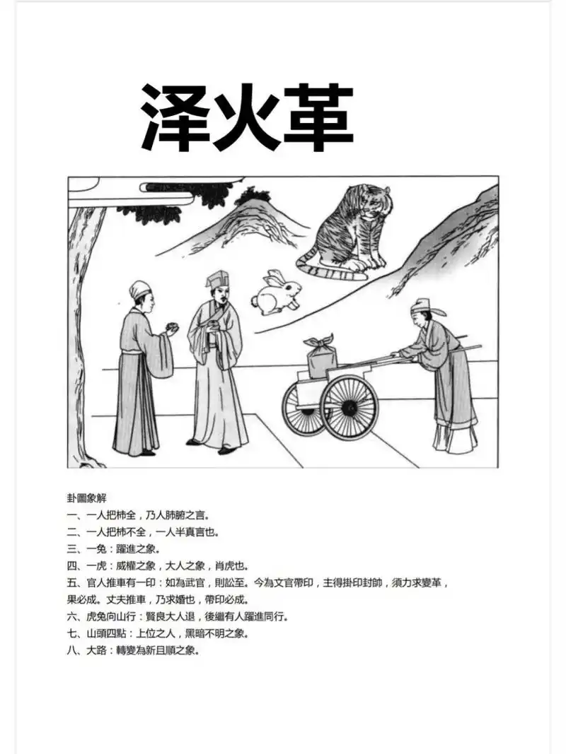 易经入门成语学卦#49 革卦 革旧维新 革(gé)卦:5:6是革卦的代号.