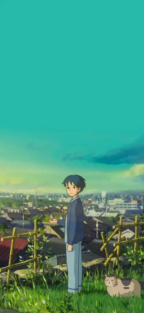 宫崎骏动漫插画手机壁纸