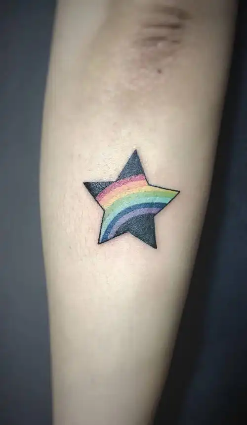 小星星纹身图片