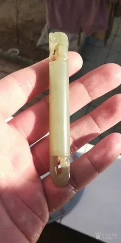 清代和田玉腰佩