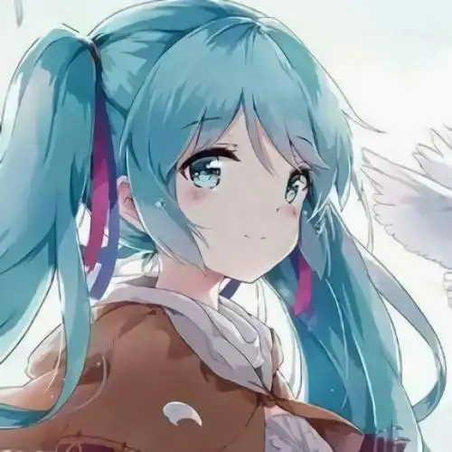 二次元头像女校服高冷清冷的二次元女生头像