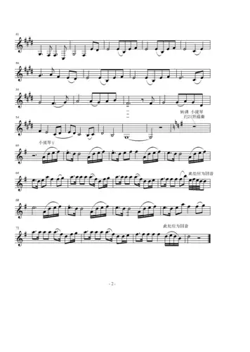 把the rain的小提琴谱发给我好吗?