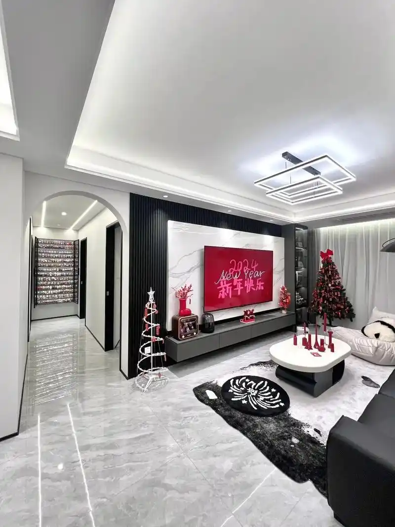 三室一厅一卫客餐厅一体小户型 ,建筑面积120平, 套内11 - 抖音