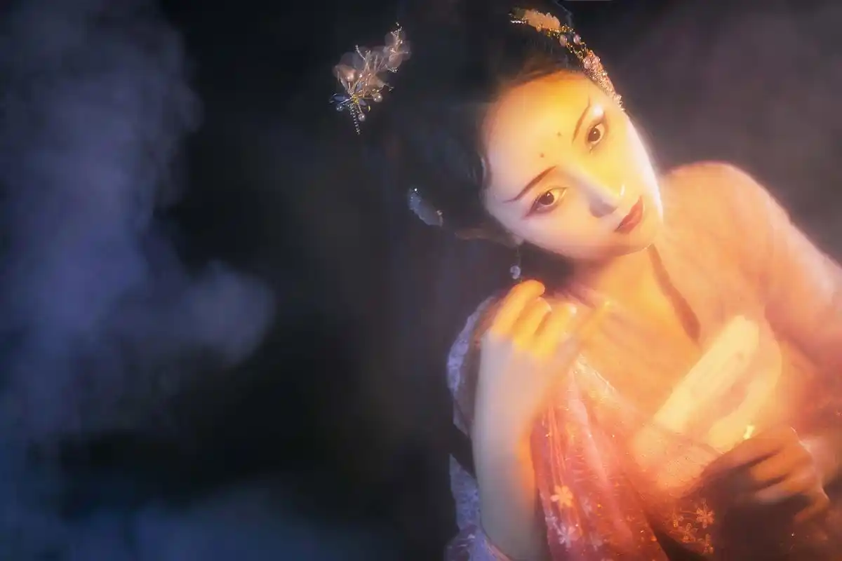 性感迷人的美艳妖精 性感美女,妖精美女,cos美女,唯美美女,古风美女,4