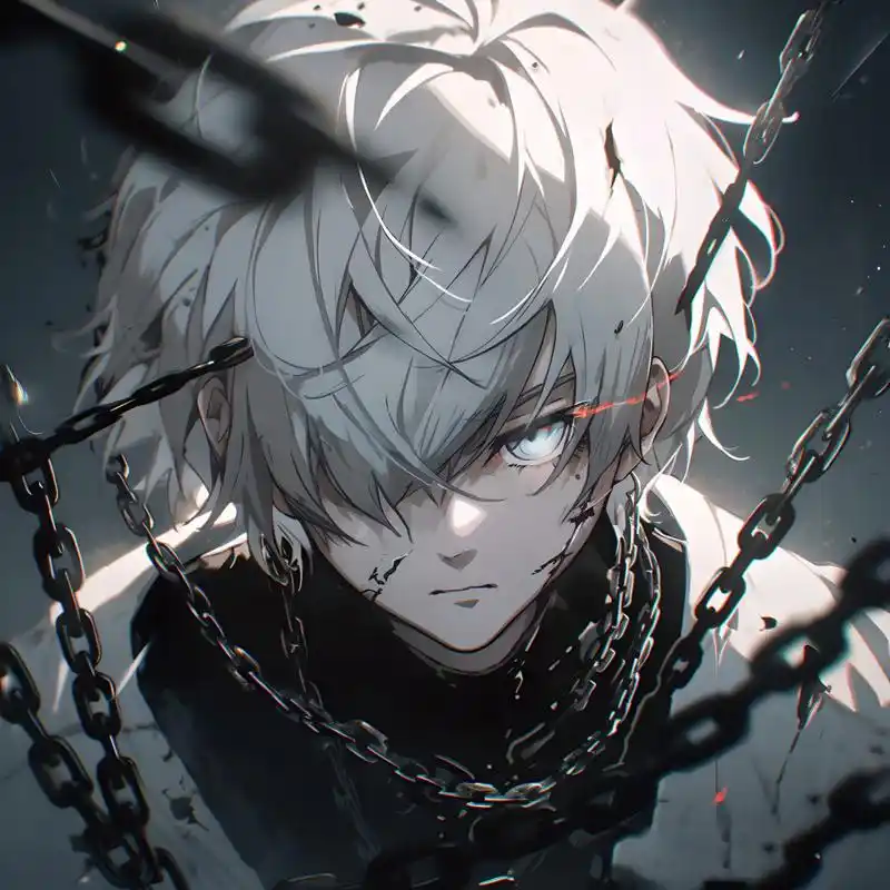 ▏动漫男生头像 上次的锁链款女版非常受欢迎,我琢磨了很久,决定出个