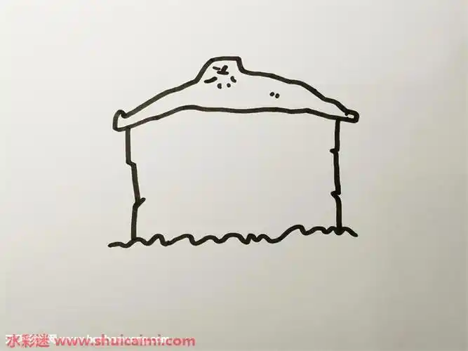 破房子怎么画破房子简笔画简单彩色