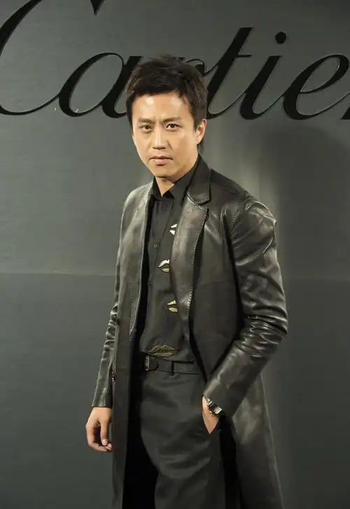 邓超黑色皮衣霸气活动写真图片,明星,写真,邓超,帅气,霸气,皮衣