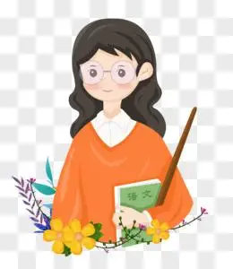教师节之手绘卡通女老师形象