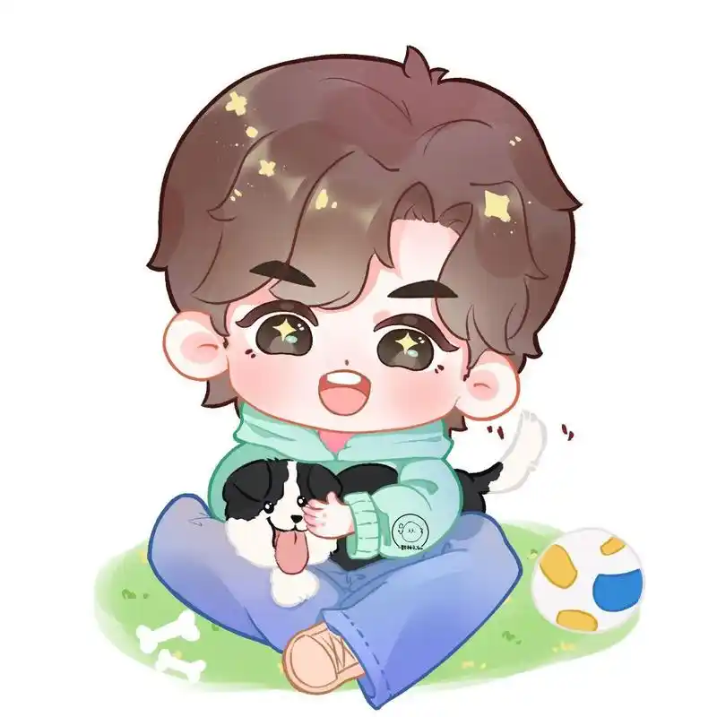 q版-时代少年团宋亚轩 吼吼吼,是芽芽和鼠标公主呀～爹地和女鹅见面啦