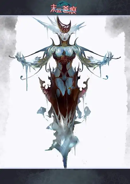 3d玄幻角色扮演网游《末世苍痕》游戏原画
