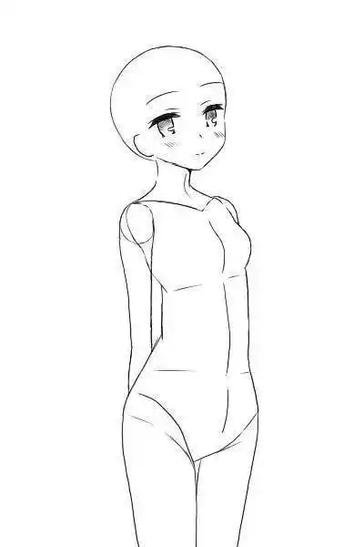 如何从粗糙的粗插图画到精细的粗插图_身体_曲线_圆柱体