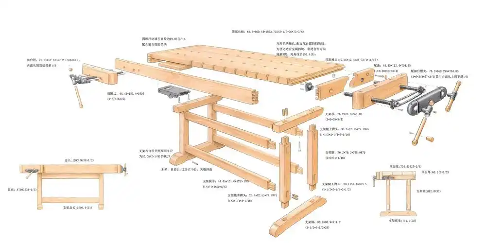 木工桌