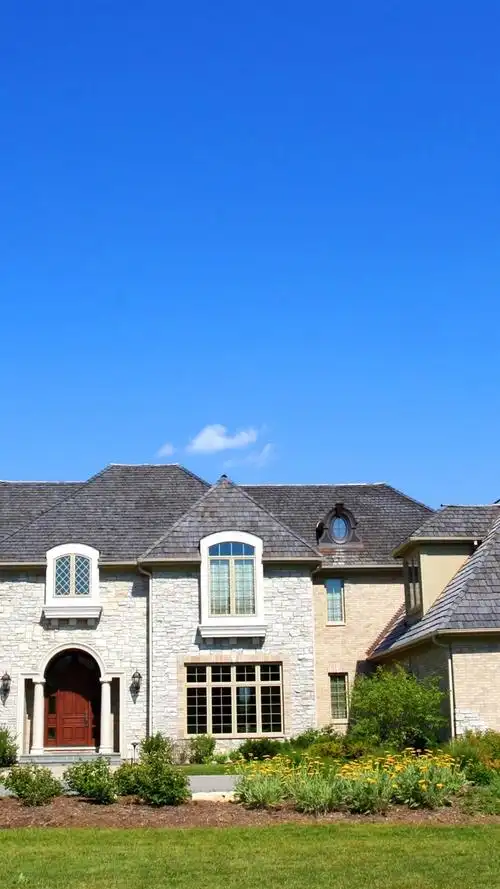 壁纸 房子,豪宅,灌木丛,蓝天 2880x1800 hd 高清壁纸, 图片, 照片