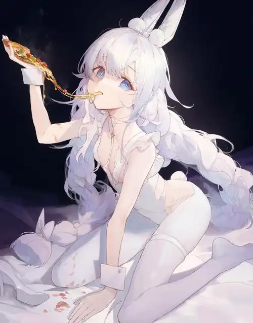 二次元 白毛 图片? - 知乎