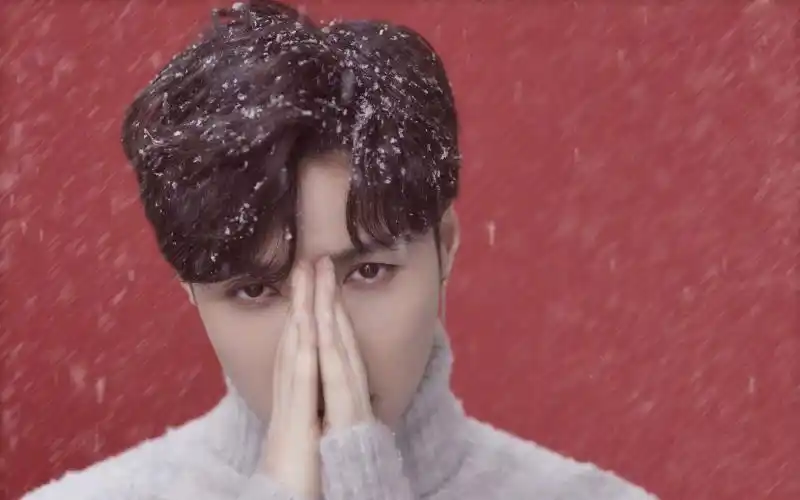 张艺兴冬日酷帅写真高清图片桌面壁纸