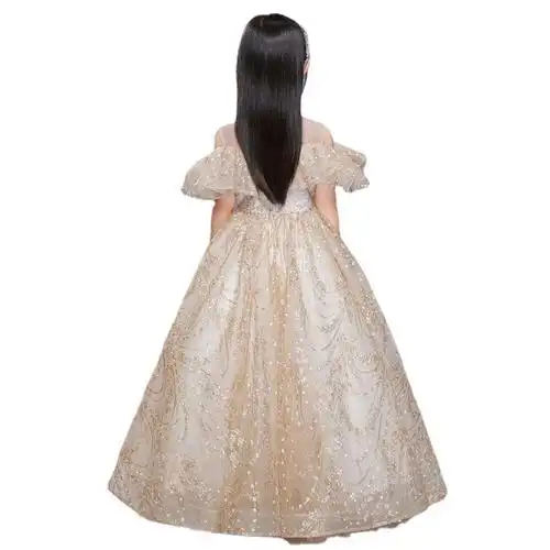 六一儿童节主持人礼服少儿女童连衣裙感高端公主裙女童蓬蓬纱