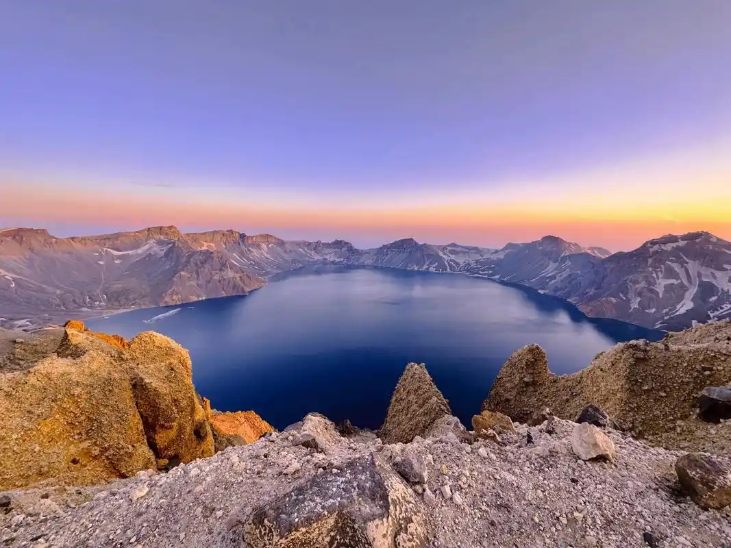 长白山看日出日落攻略(人少版) 今天的浪漫是长白山给的 p1-p4是日落