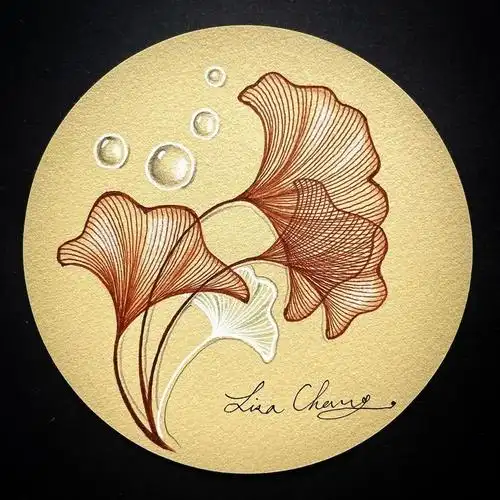 用普通的笔,画出简单有创意的装饰画,精致,美到泪奔!