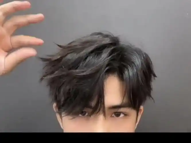 少爷新发型来啦!帅不帅?有手就行!头发长度6公分