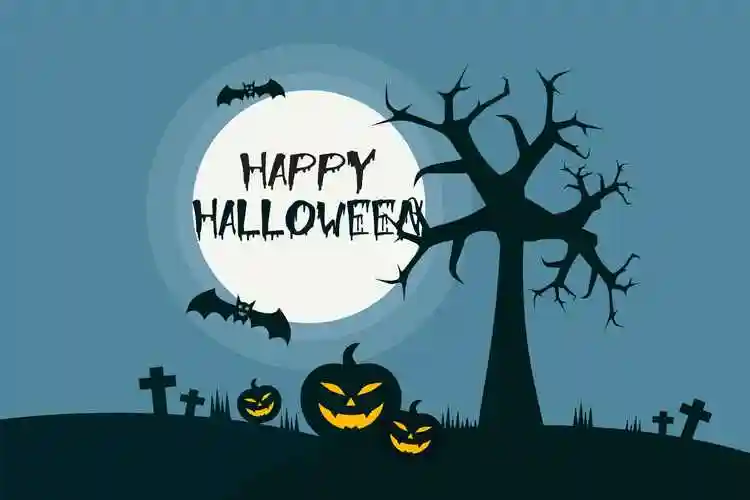 万圣节快乐主题矢量背景图素材v2happyhalloween–illustrationback