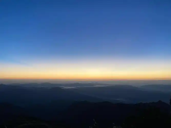 武功山日出日落