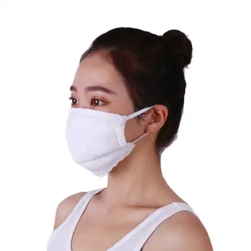 纱布口罩田园棉加厚透气清洗男女佩戴方便松紧带口罩