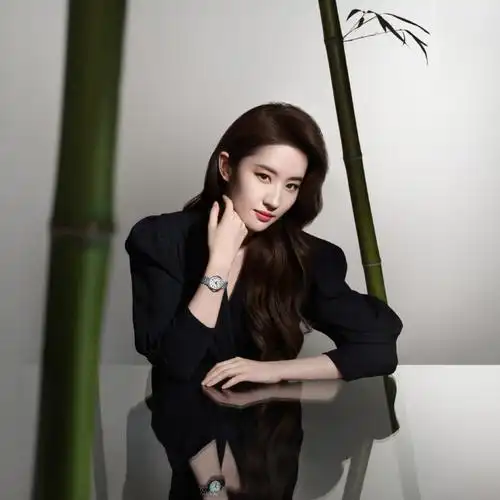 代言人刘亦菲#【高清原图补档】图1—图4:012024小美人系列广告竹影