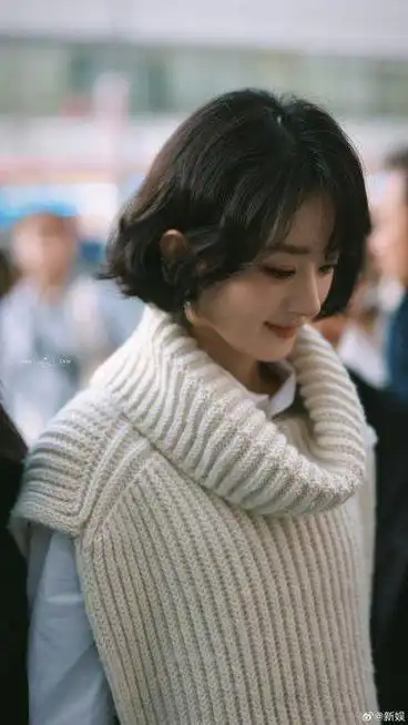 赵丽颖发型 九敏98,被短发赵丽颖硬控了99!