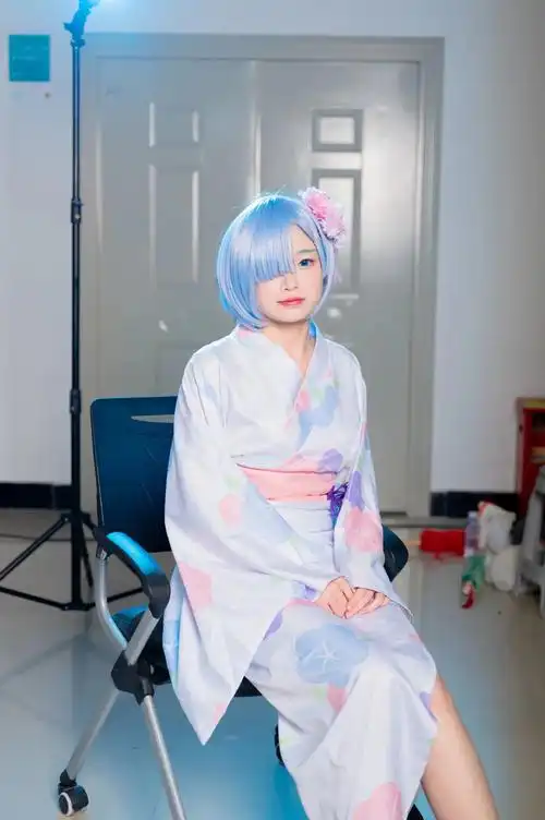 浴衣雷姆!#cos #二次元 #从零开始的异 - 抖音