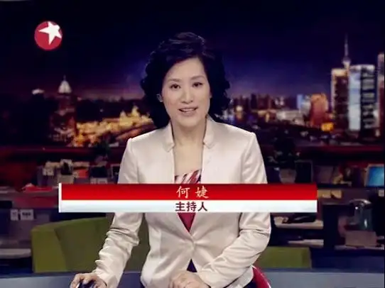 何婕图片 何婕主持节目图片