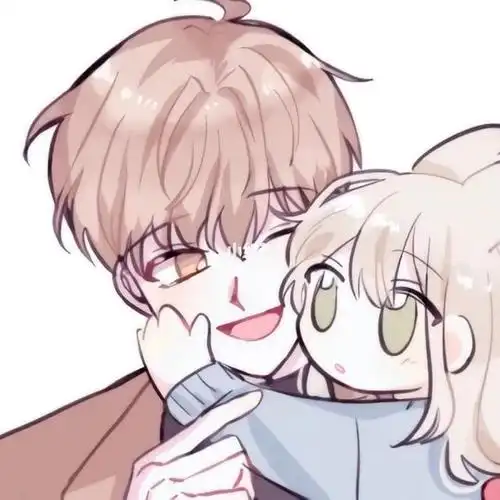 呆萌可爱情侣头像