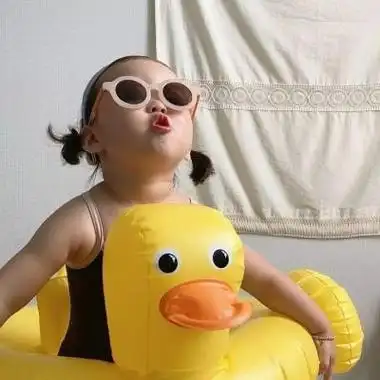 呆萌可爱小孩头像