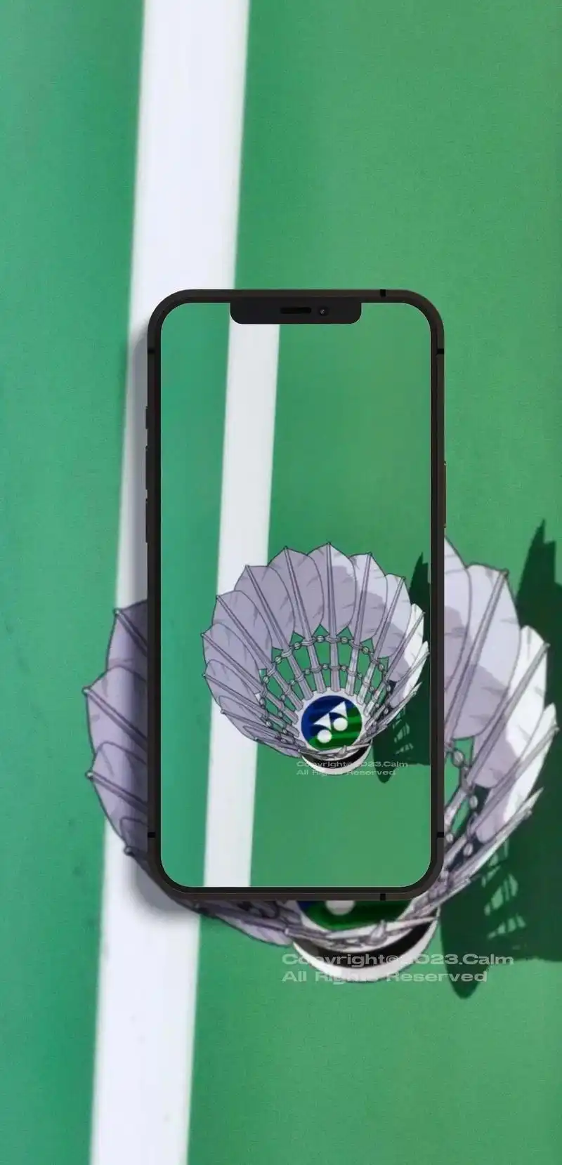 羽毛球壁纸 #羽毛球 # - 抖音