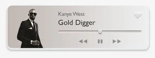 创意卡通可爱音乐音符播放器粉丝应援装饰框边框