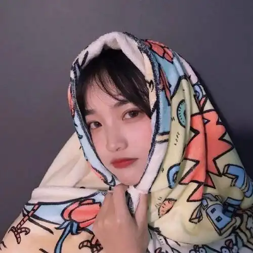 qq女生头像小清新可爱 夜色真美风也温柔