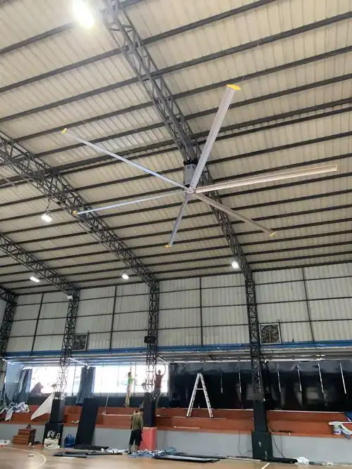 恒爽达hsd-6100车间工业节能风扇 厂房工业物流仓储降温大吊扇