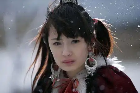 图神雕侠侣黄晓明版郭襄剧照欣赏杨幂演绎小东邪灵气十足